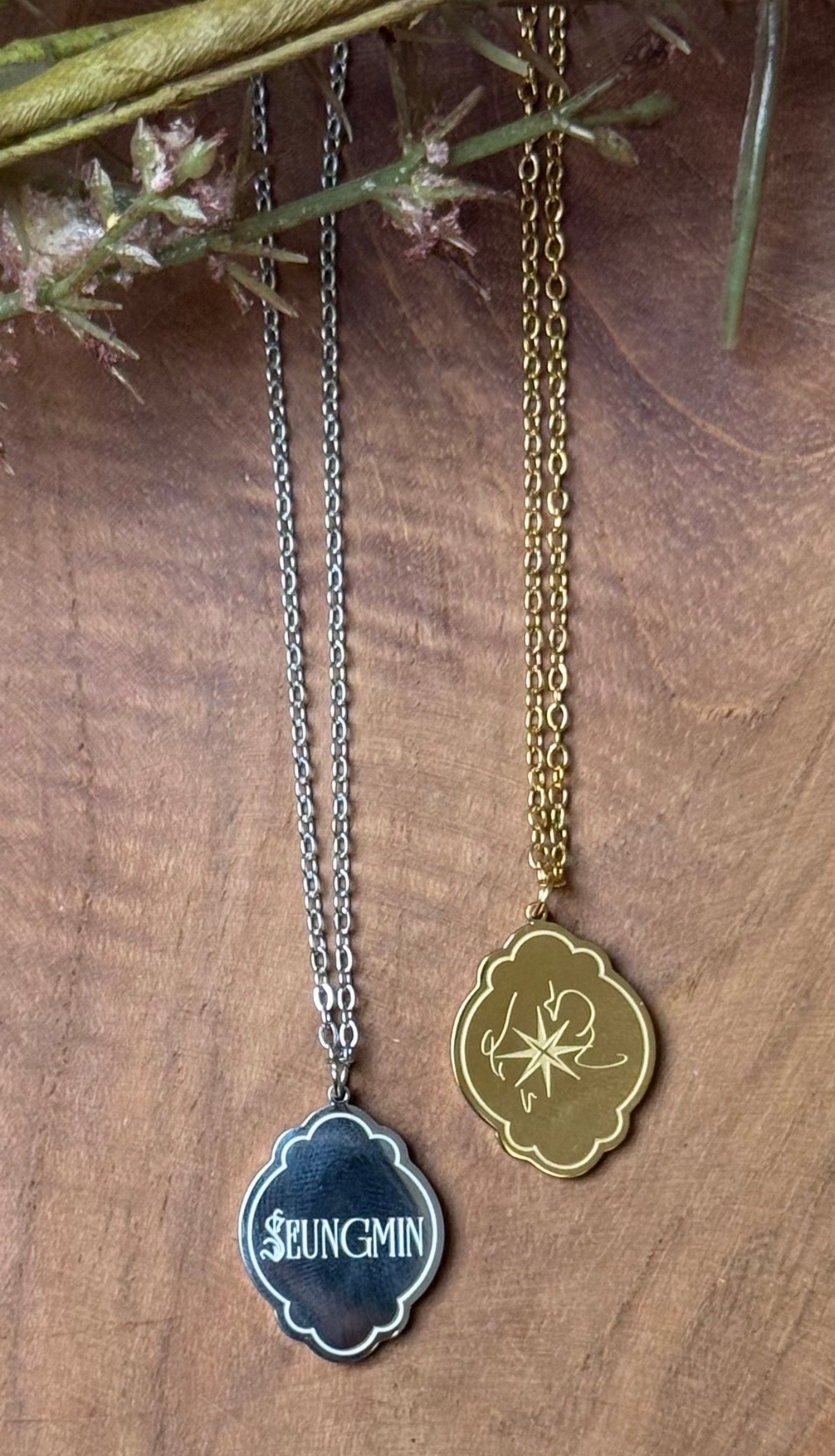 Skz star necklace
